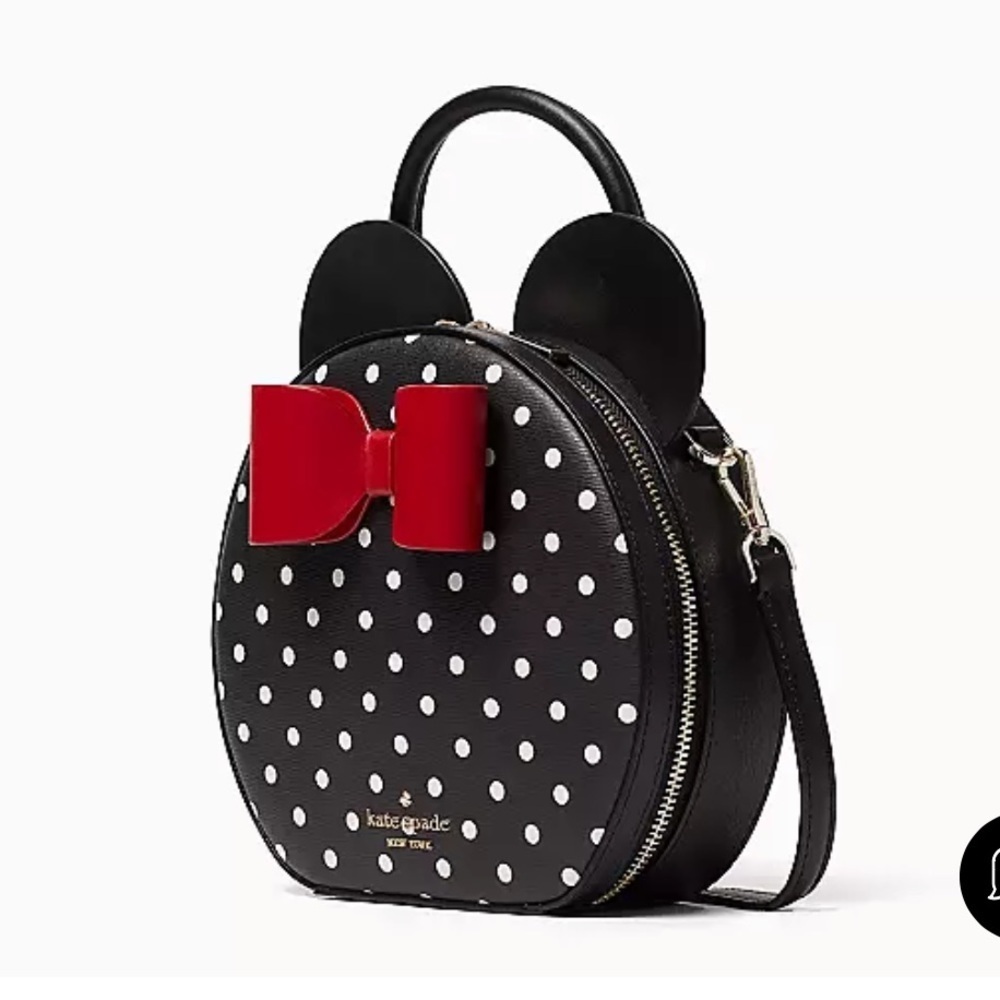 NWT Disney X Kate Spade NY
Minnie Mouse Sm Crossbody Bag (Out of stock online) - Picture 2 of 6